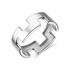 Кольцо The Jeweller, серебро, 925 проба, размер 16.5 мм.,17 мм.