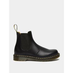 Ботинки челси Dr. Martens 2976 Yellow Stitch Smooth, размер 38, black