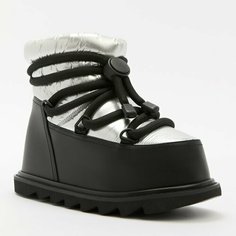 Полусапоги UNITED NUDE, размер 38, серебряный