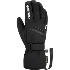 Перчатки Reusch, размер 7.5, белый, черный