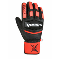 Перчатки Reusch, размер 10, красный/черный