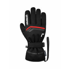 Перчатки Reusch, размер 7.5, красный/черный