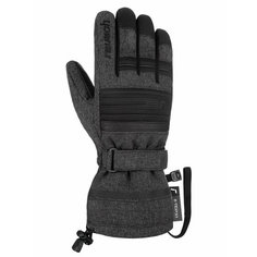 Перчатки Reusch, размер 7.5, серый/черный