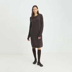 Платье Maison David, размер M, коричневый