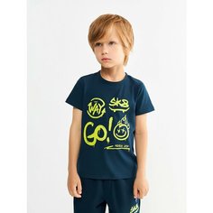 Футболка Acoola, размер 98, синий