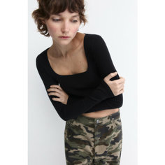 Лонгслив Befree Young, размер L/XL/170, , чёрный