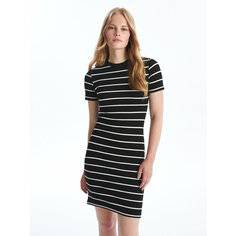 Платье LC Waikiki, размер 2XL, black striped