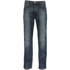 Джинсы широкие Wrangler, размер 30/32, серый