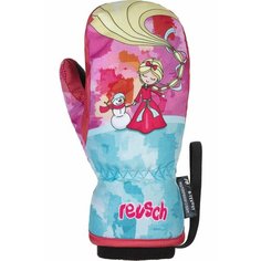Варежки Reusch, размер дюйм:V, розовый