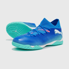 Футзалки PUMA, размер 4 UK, синий