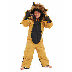 Комбинезон WeeDo размер 140, , оранжевый/черный