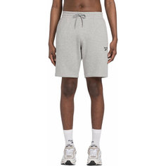Шорты спортивные Reebok Identity Small Logo Fleece Short, размер L, серый
