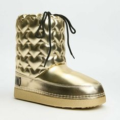 Ботинки LOVE MOSCHINO, размер 35/36, золотой