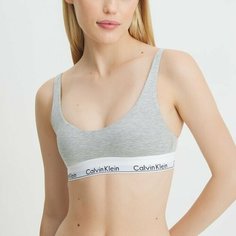 Бюстгальтер CALVIN KLEIN, размер S, светло-серый