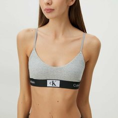Бюстгальтер CALVIN KLEIN, размер XS, светло-серый