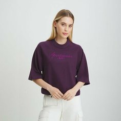 Футболка PUMA, размер M, темно-фиолетовый
