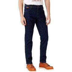 Джинсы зауженные Wrangler, размер 33/32, синий