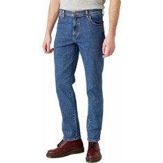 Джинсы зауженные Wrangler, размер 30/34, синий