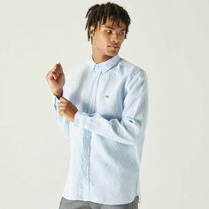 Рубашка LACOSTE, размер T39, светло-голубой