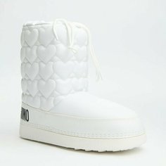 Ботинки LOVE MOSCHINO, размер 35-36, белый