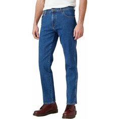 Джинсы широкие Wrangler, размер W36/L32, синий