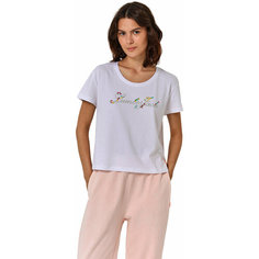 Футболка Lumberjack BASIC SMALL LOGO, размер XS, белый