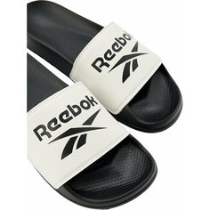 Шлепанцы Reebok Fulgere Slide, размер 8 US, черный, белый