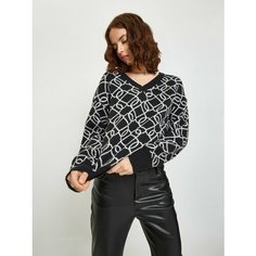 Джемпер Concept club, размер L INT, , черно-белый