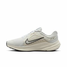 Кроссовки NIKE QUEST 5 W, полнота F (EU)/ на среднюю стопу, размер 10,5 US, бежевый