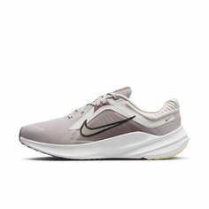 Кроссовки NIKE QUEST 5 W, полнота F (EU)/ на среднюю стопу, размер 6,5 US, чёрный