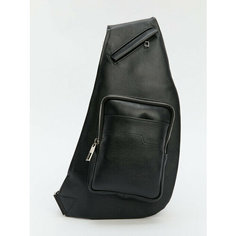 Сумка спортивная Calzetti, 7х44х19 см, коричневый/черный