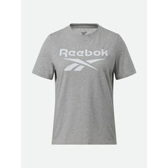 Футболка спортивная Reebok Identity Big Logo T-shirt, размер 2XS, серый