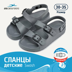 Шлепанцы 25DEGREES, размер 34, серый