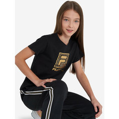 Футболка Fila, размер 158-164, черный