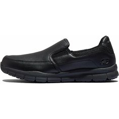 Мокасины SKECHERS, размер 41,5 EU, черный