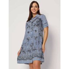 Халат Style Margo, размер 46, индиго