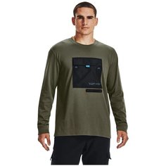 Лонгслив спортивный Under Armour UTILITY LS, размер MD, , зеленый