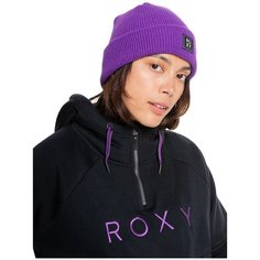 Шапка бини Roxy, размер OneSize, сиреневый