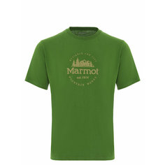 Футболка Marmot, размер S, зеленый