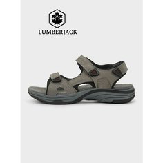 Сандалии Lumberjack, размер 43, серый/черный