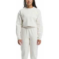 Свитшот Reebok Active Collective Dreamblend Midlayer W, размер S, , бежевый