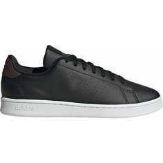 Кеды adidas Advantage, полнота F (EU)/ на среднюю стопу, размер 6,5 UK, черный/коричневый