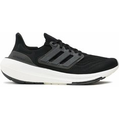 Кроссовки adidas Ultraboost Light, полнота F (EU)/ на среднюю стопу, размер 7,5 UK, черный, белый