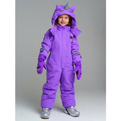 Комбинезон playToday размер 98, , фиолетовый