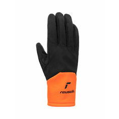 Перчатки Reusch, размер 9.5, оранжевый/черный