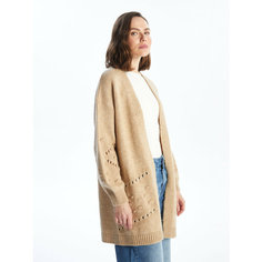 Кардиган LC Waikiki, размер L, , beige melange