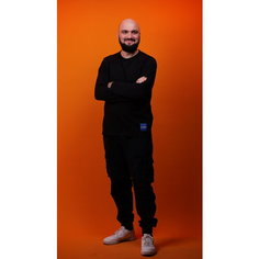 Лонгслив КУТЁЖ Лонгслив Кутеж База, размер XL, , черный
