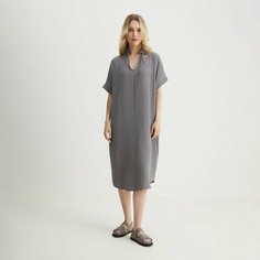 Платье Maison David, размер M, серый