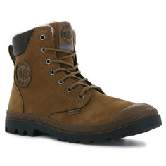 Ботинки хайкеры Palladium PAMPA SPORT CUFF WPS, размер 46, mahogany/chocolate