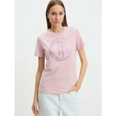 Футболка Just Cavalli, размер XS, светло-розовый